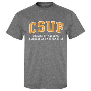 CSUF College of Natural Sciences and Mathematics Tee - Grey